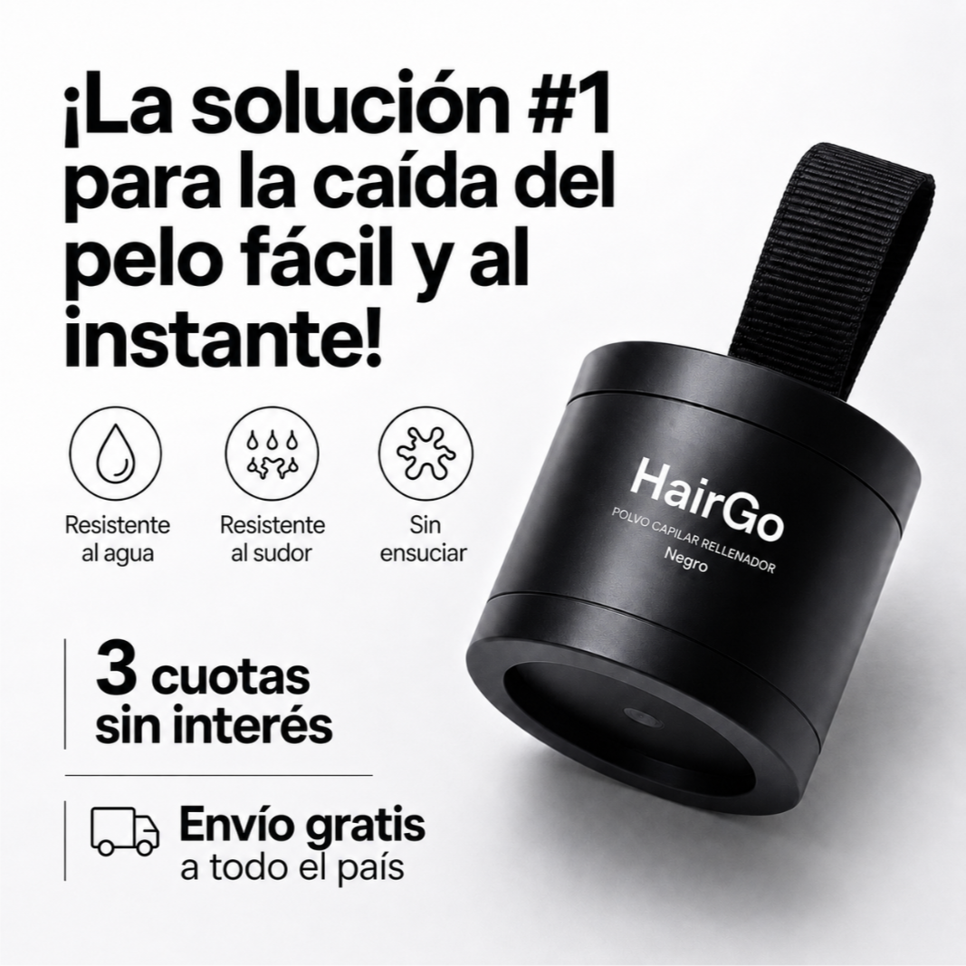 Polvo Capilar Rellenador HairGo